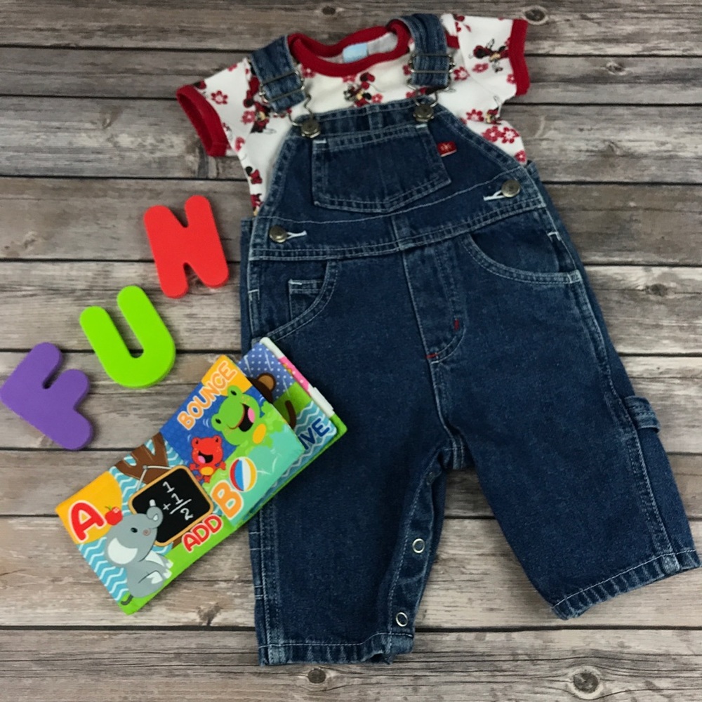 Carter’s Jean Overalls/Disney Minnie Mouse Onesie